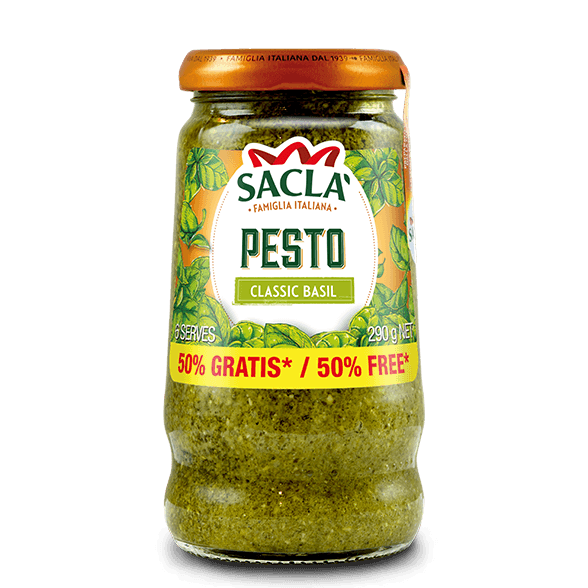 Classic basil pesto (+50% free)